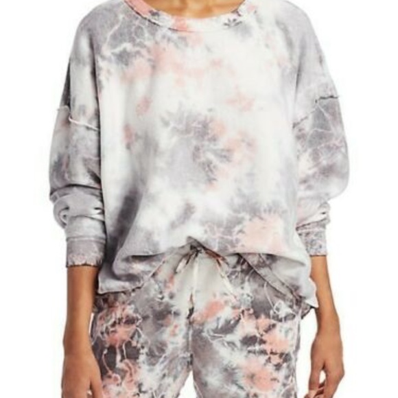 Coral Free People Kelly Washed Set ~ NWT ~ Size XS - Picture 5 of 9